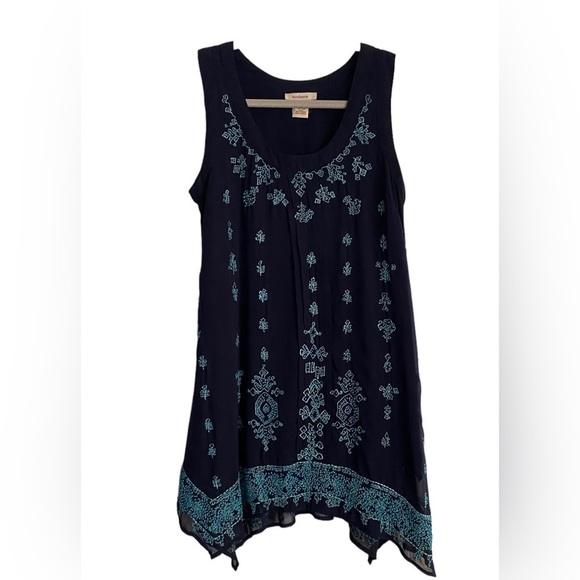 Sundance Beaded Tunic / Minidress - Picture 1 of 5